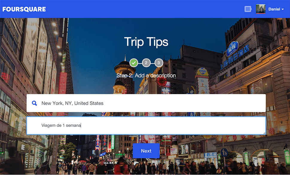 foursquare-trip-tips-local Viaje apenas com dicas dos amigos - Tem coragem? 