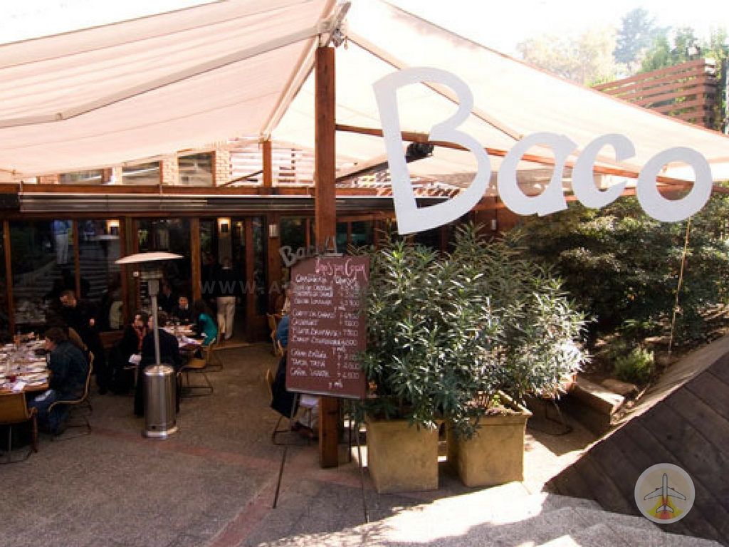 onde comer em santiago baco vino y bistrot