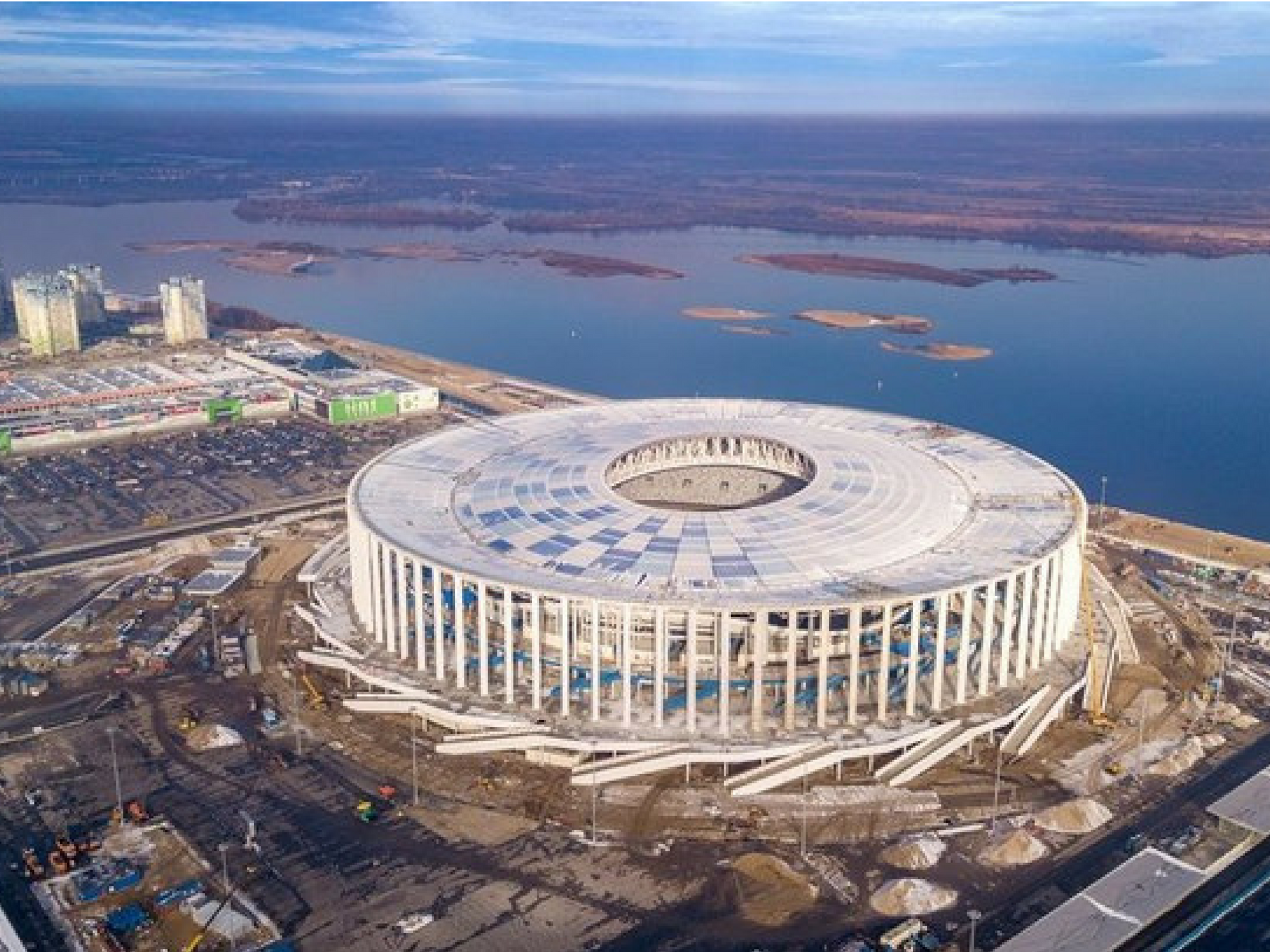 Estádio da final da Copa do Mundo do Catar construído por empresa chinesa