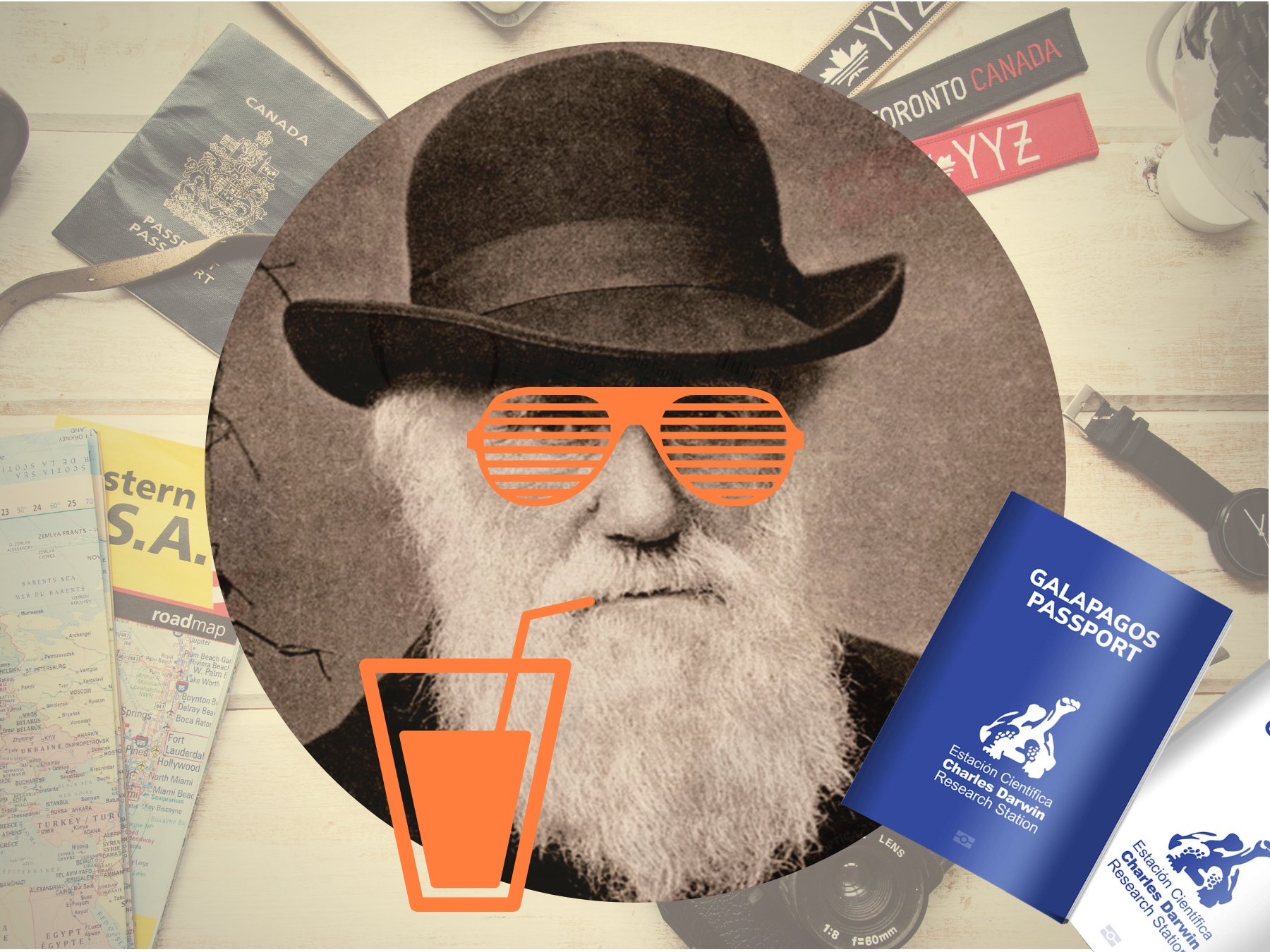 O que Darwin nos ensinou sobre viajar