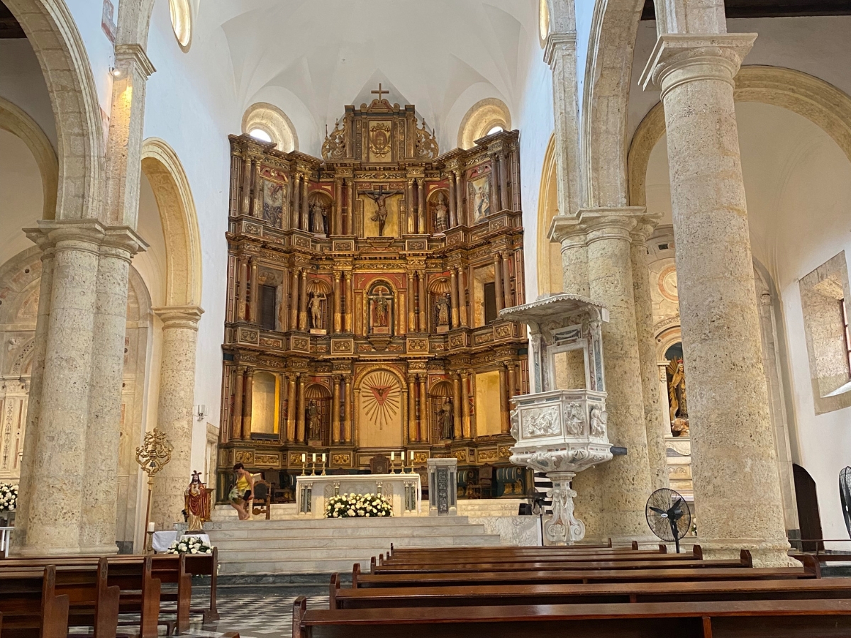 igreja santa catalina cartagena por dentro vale a pena